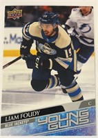 2020-21 UD Liam Foudy Jumbo Young Guns