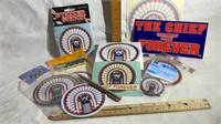 Illini  Decals, Patches,Ink Pen