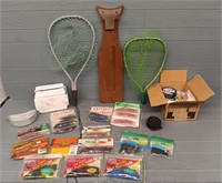 Fishing Lures - Nets - Gutting Board & More