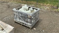 Shipping Crate of Assorted PVC Fittings