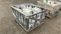 Shipping Crate of Assorted PVC Fittings