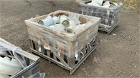 Shipping Crate of Assorted PVC Fittings