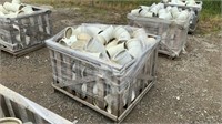 Shipping Crate of Assorted PVC Fittings