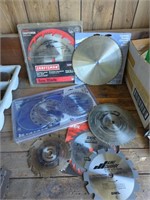 Collection of saw blades