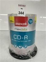 MAXELL 100 PCS COMPACT DISC 80 MIN MAX