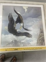 " THE STORY OF AN EAGLE"  4 PRINT SET