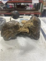 "THE STORY OF AN EAGLE" BRASS HEADS