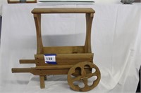 DECORATIVE WOODEN CART