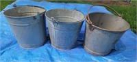 Galvanized Metal Buckets