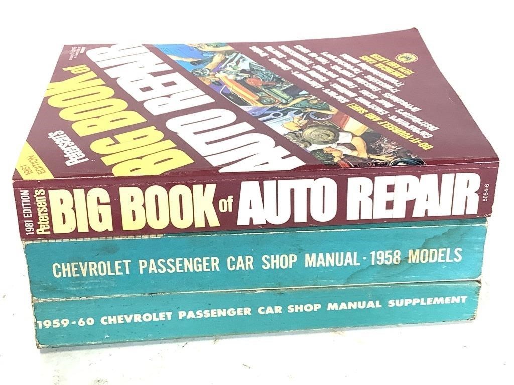 1958 & 59 Chevrolet Passenger Car Manuals