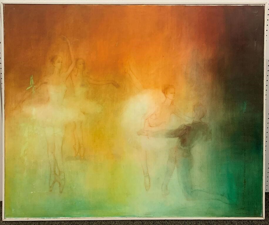 Tomislav Oil On Canvas, Ballerina