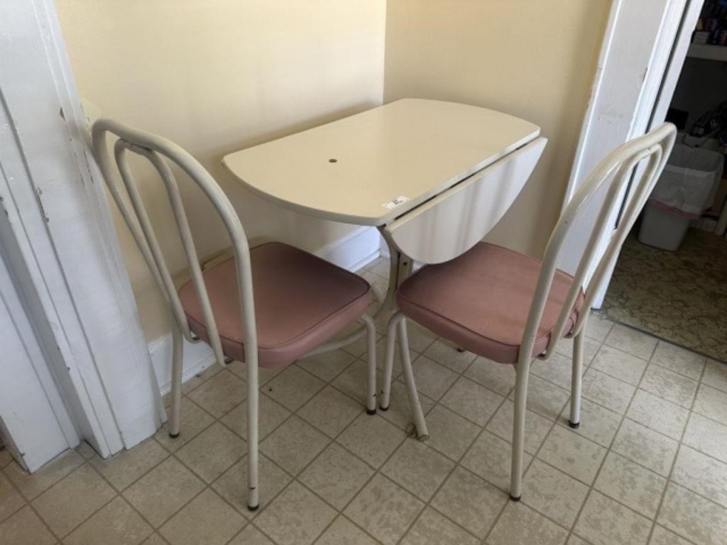 Drop-Leaf Table & Chairs