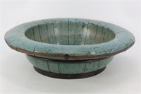 Painted Treenware Bowl