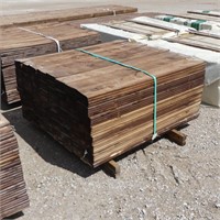 256 pcs. 1" x 6" x 4' PRESSURE TREATED LUMBER