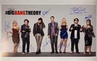 Autograph Big Bang Theory Poster