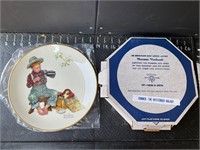 Norman Rockwell Summer plate