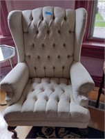 WING BACK CHAIR-SOME WEAR