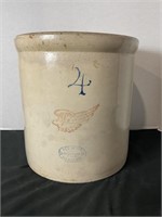 4 Gallon Red Wing Stoneware Crock