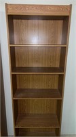 70” x 24”  5 shelf book shelf no shipping