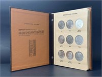 Eisenhower Dollars Book and Coins (32 total coins)