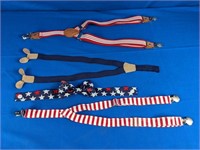 Retro Style Toddler Suspender w/Bow Tie Set