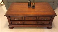 2 Drawer Coffee End Table