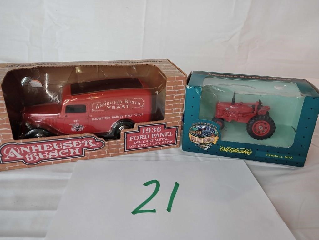 TWO DIECAST TRUCKS