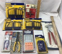 Various Tools in Original Packaging