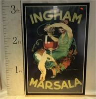 Ingram Marsala Framed Poster