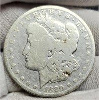1880-O Morgan Silver Dollar G
