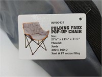 New Folding Pop-Up Chair