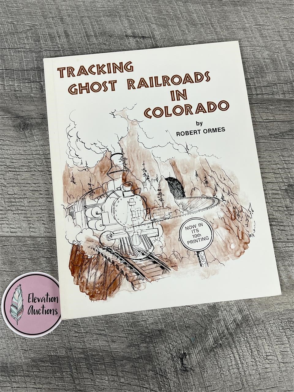 1992 Ghost Railroads of Colorado book