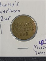 STANLEY'S NORTHEN BAR MERCHANT TOKEN