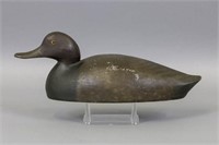 George Warin Red Head Drake Duck Decoy, Ontario