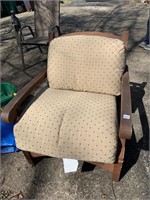 WEATHER MASTER OUTDOOR CHAIR W/ COMFY CUSHIONS