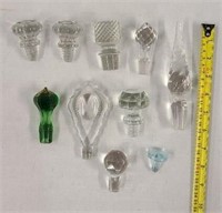 Mixed Glass Stoppers for Cruets
