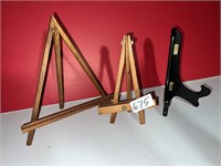 THREE WOOD STANDS