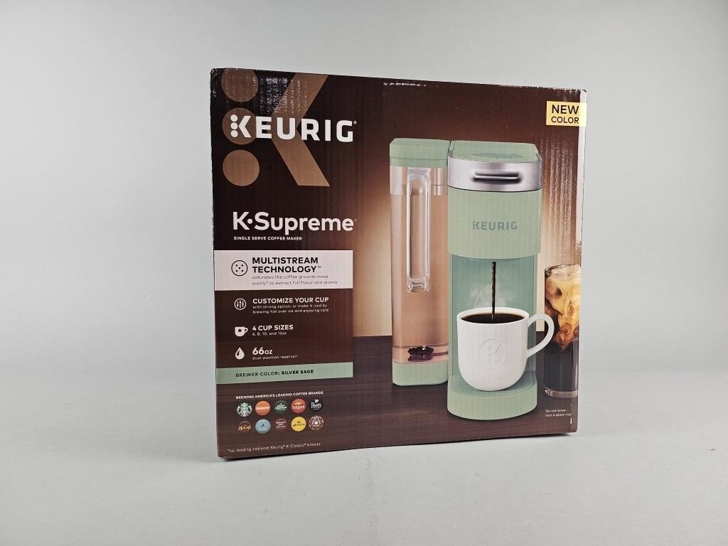 New Keurig K Supreme Single Serve Coffee Maker