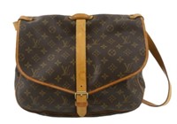 Louis Vuitton Monogram Saumur Shoulder Bag