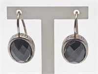 Thomas Sabo Sterling Silver Onyx Earrings
