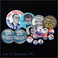 Various Kennedy - Johnson Political Items (17)