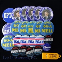 Local & State Political Campaign Items (20)