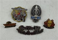 Harley-Davidson Enamel Pins - Born to Ride, Ride t