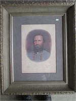 Framed Stonewall Jackson 24”x29”