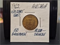 1962 Austrian coin
