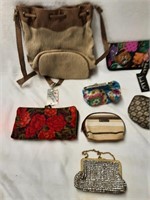 NICE PURSE LOT SOME NEW WITH TAGS
