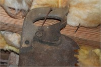Antique Hand Saw 47" long