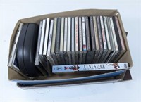 GUC Collection of Various Music CDs & Case