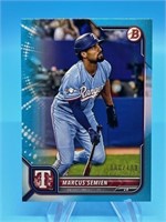 Marcus Semien Bowman Paper Blue /499