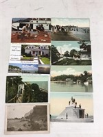 A lot of eight various Port Stanley postcards.